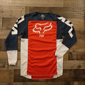 Fox Racing 180‎ Motocross Jersey Men’s Small Red Navy White MX Bike